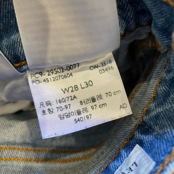 Levi’s denim 501 S light blue - Picture 4 of 4